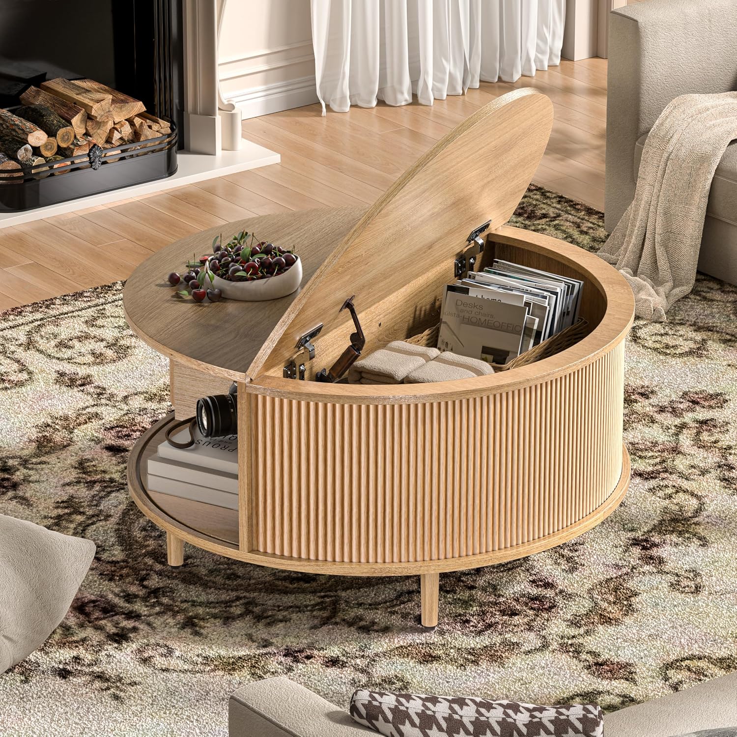 Coffee Table Center Lift-top