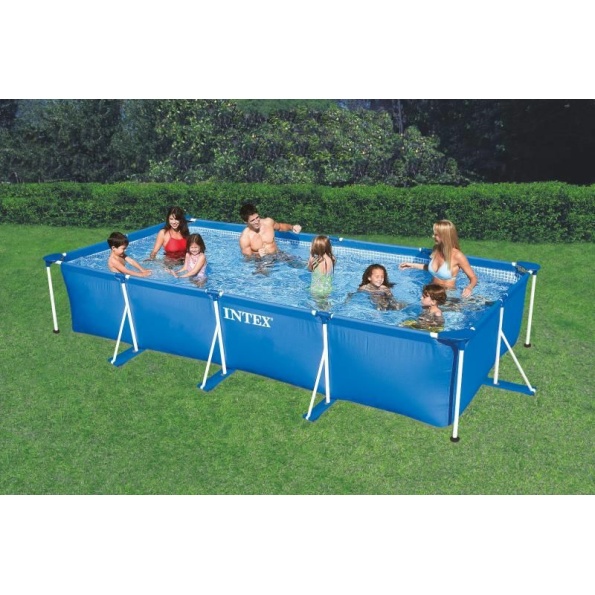 RECTANGULAR FRAME POOL, Ages 6+