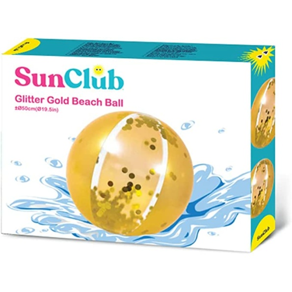 GLITTER BEACH BALLS, Age 3+, 2 Colors - Image 2