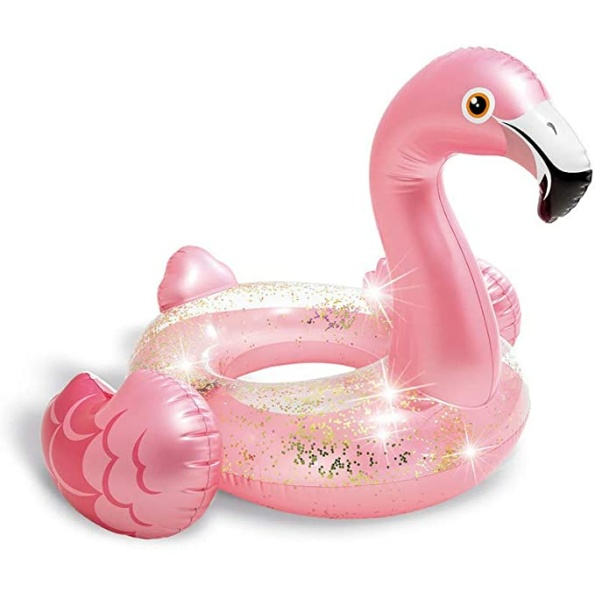 GLITTER FLAMINGO TUBE, Ages 9+