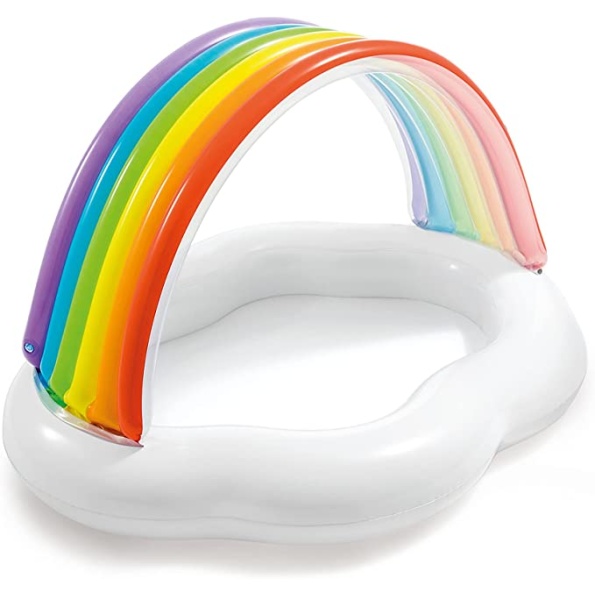 RAINBOW CLOUD BABY POOL, Ages 1-3