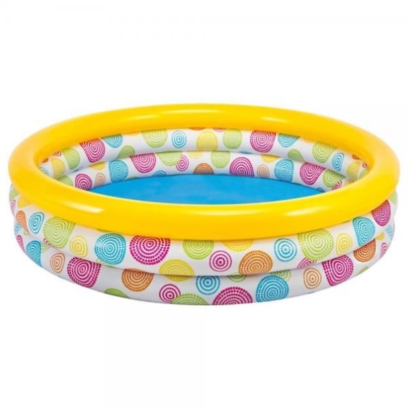 RAINBOW OMBRE POOL, 3-Ring, Ages 2+, Shelf Box