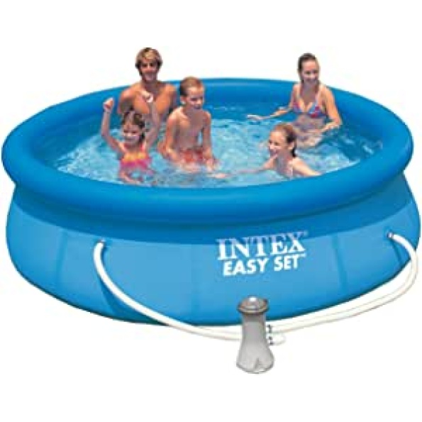 Round inflatable swimming pool with filter 305 * 76 cm