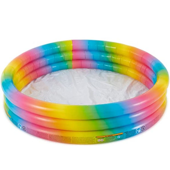 RAINBOW OMBRE POOL, 3-Ring, Ages 2+, Shelf Box