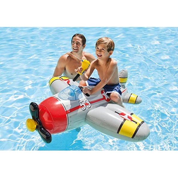 WATER GUN PLANE RIDE-ONS, 2 Colors, Ages 3+ - Image 3