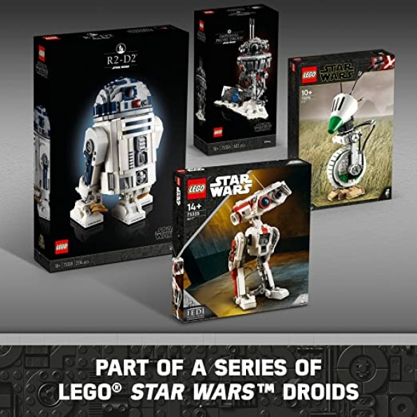 LEGO Star Wars BD-1 75335 Posable Droid Figure Model Building Kit, Room Decoration, Memorabilia Gift Idea for Teenagers from The Jedi: Fallen Order Video Game - Image 6