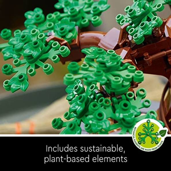 LEGO Icons Bonsai Tree 10281 Building Set for Adults, Plants Home Décor, DIY Projects, Creative Activity Birthday Gift for him or her, Botanical Collection - Image 7