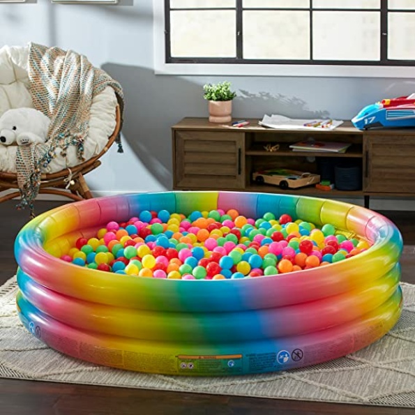 RAINBOW OMBRE POOL, 3-Ring, Ages 2+, Shelf Box - Image 2