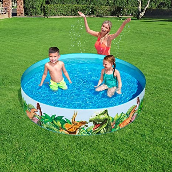 An individual swimming pool with dinosaur shapes, 183 * 38 cm - Image 3