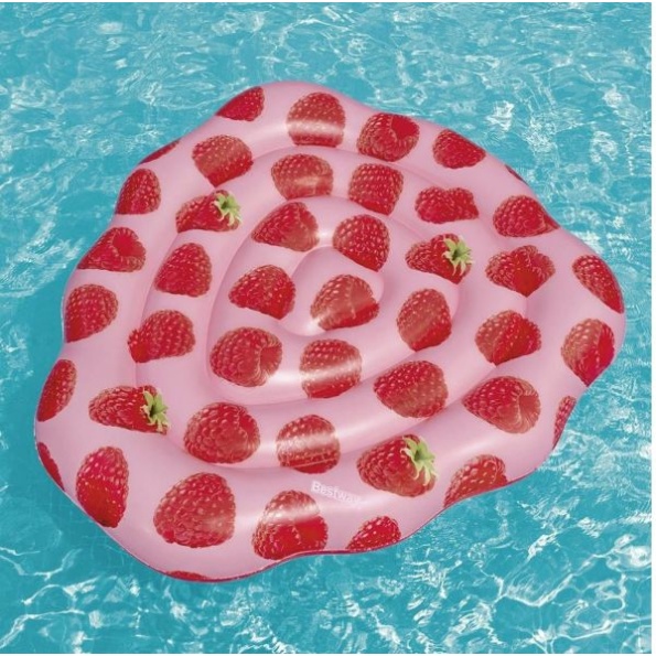 Mattress with strawberry scent and shape 1.65m x 1.51m