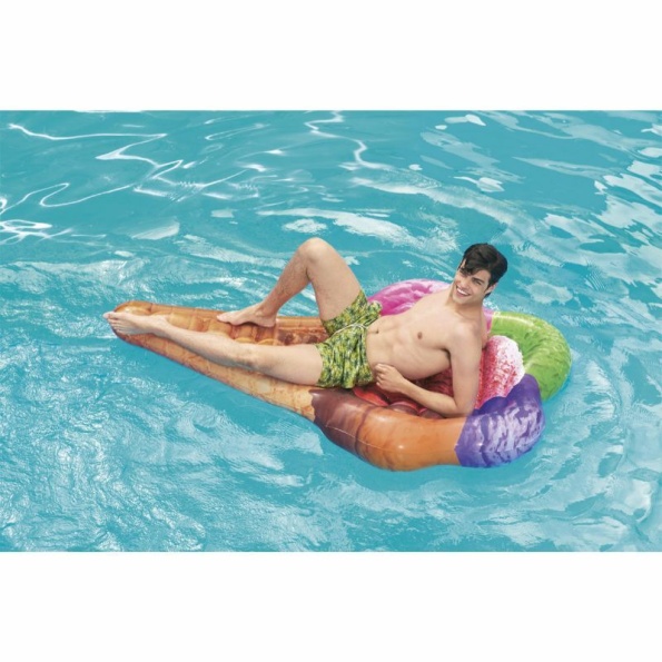 Ice cream inflatable mattress 188 * 130 cm - Image 2