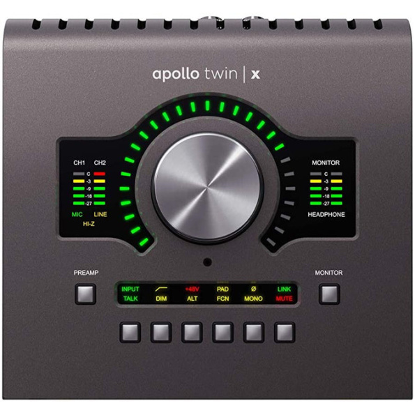 UNIVERSAL AUDIO Apollo Twin X QUAD Heritage Edition (Desktop/Mac/Win/TB3)